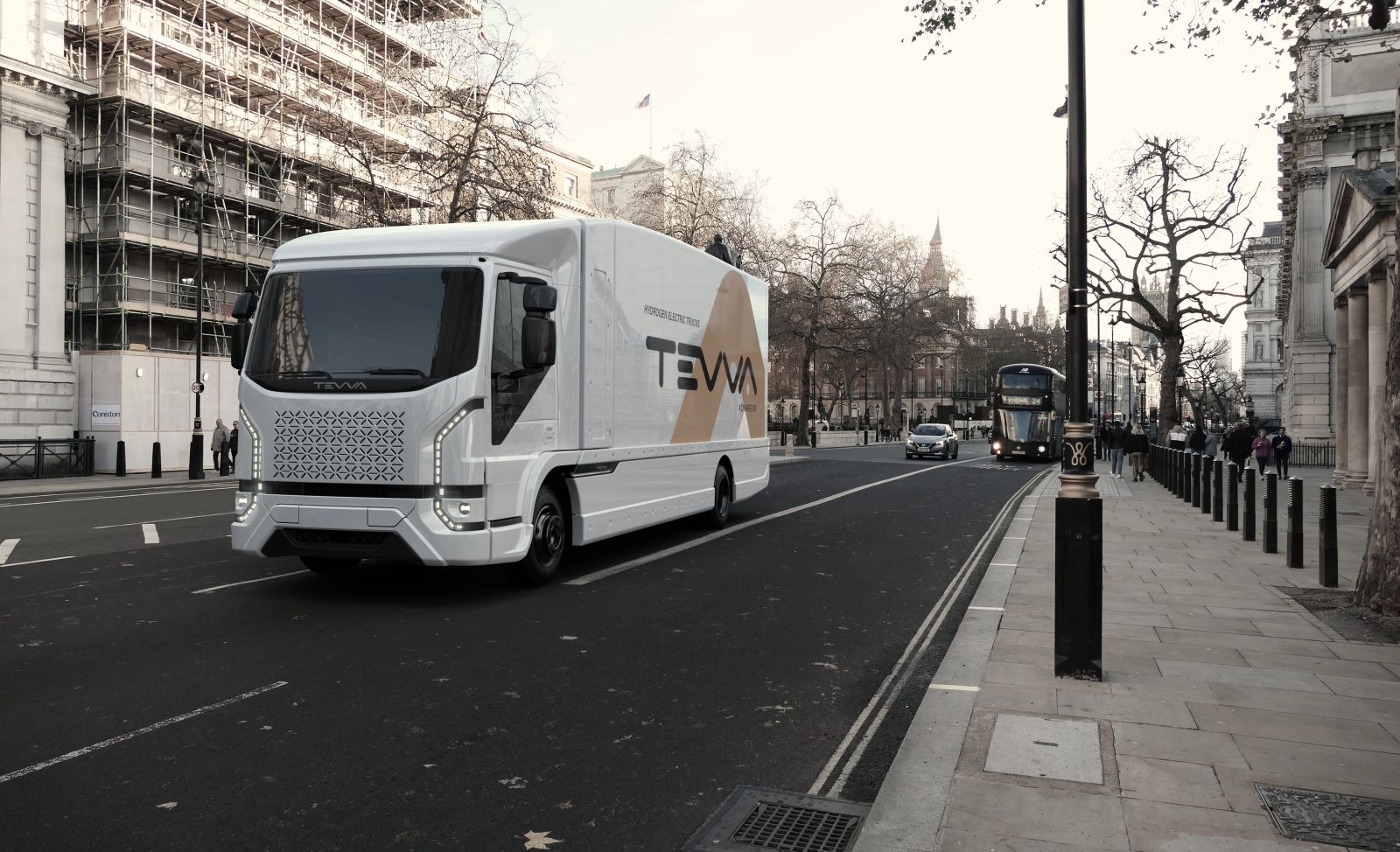 white truck
