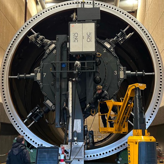 turbine cross view