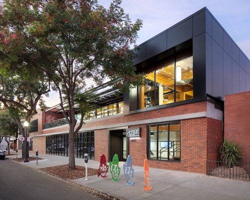 angled building