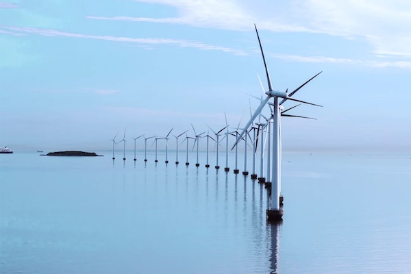 line of wind