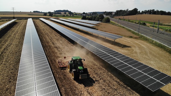 solar and tractor