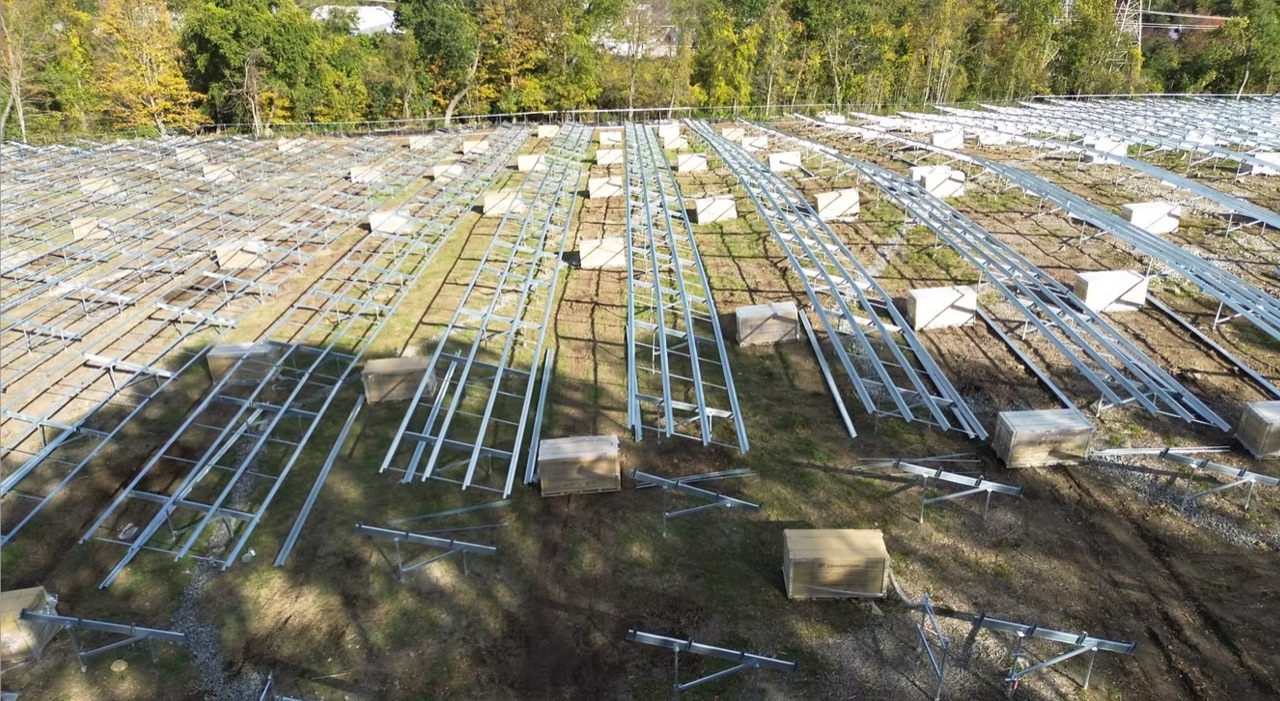 solar farm skeleton