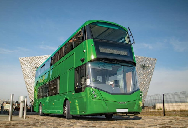 green bus