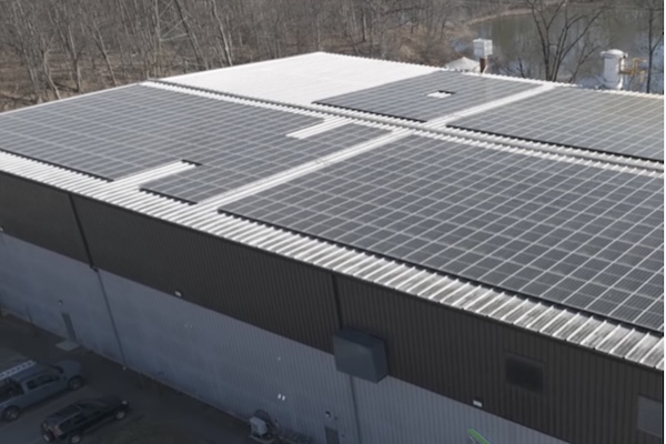 gray rooftop solar