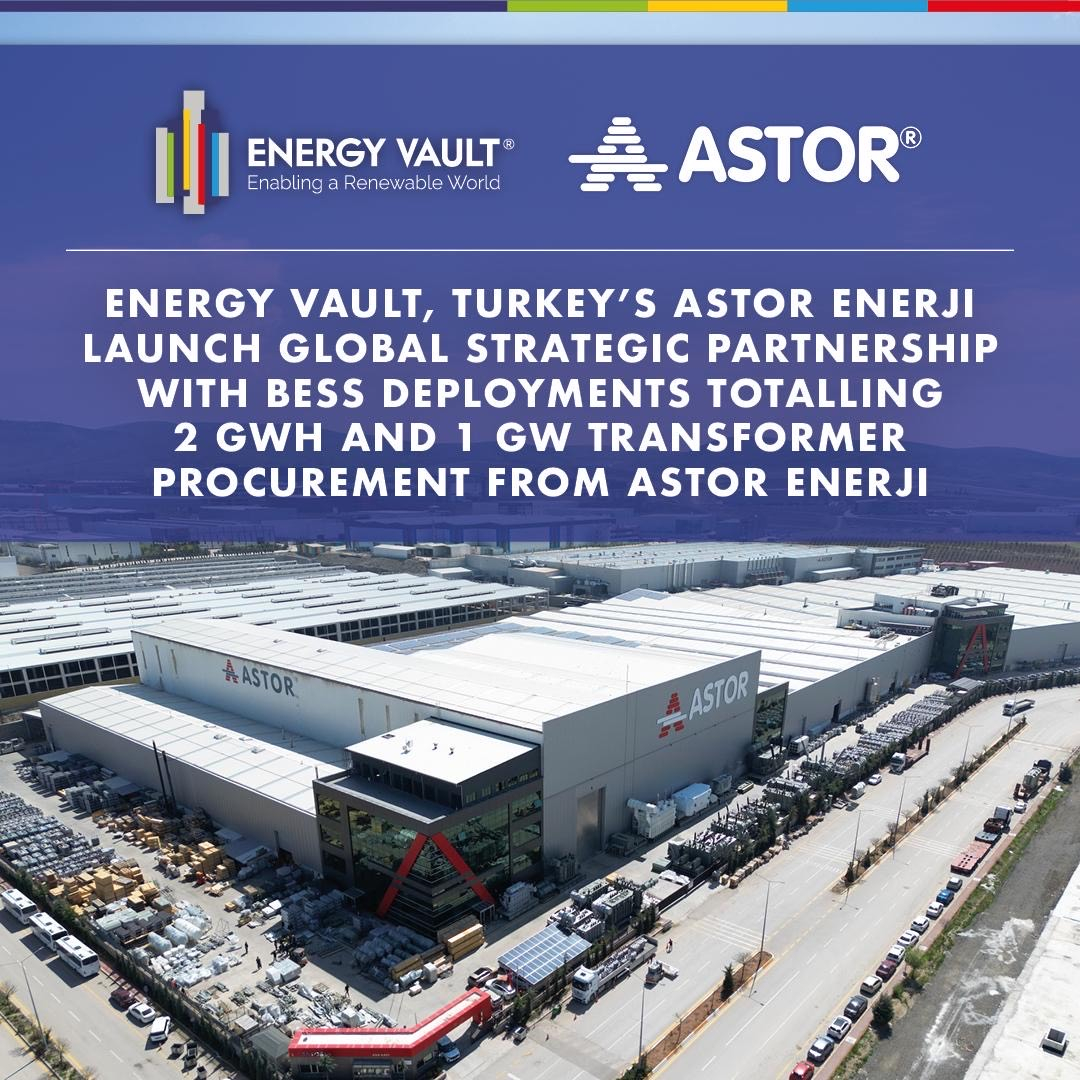 energy vault and Astor