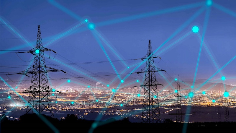 electric towers