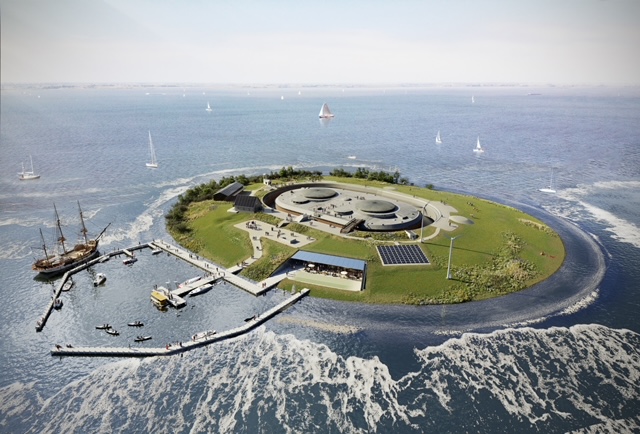aerial island