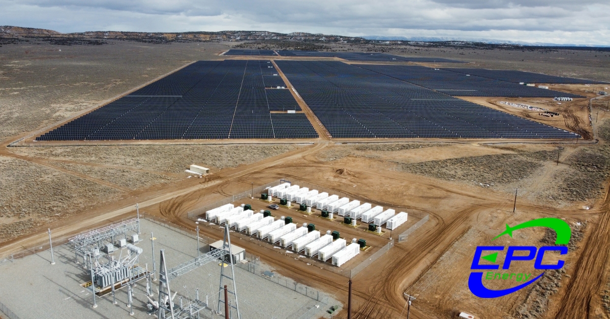 big solar in desert