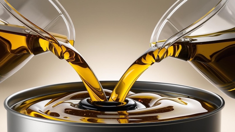 mixing oils