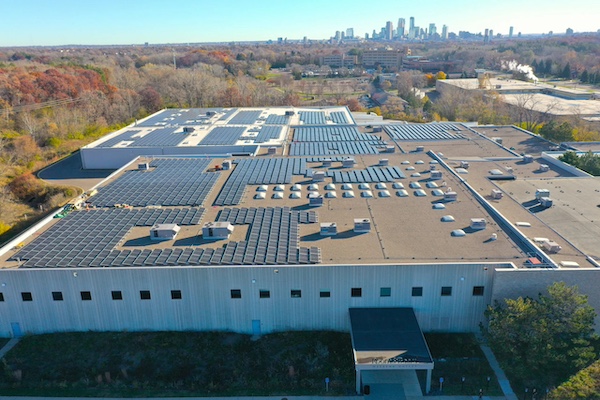 aerial rooftop