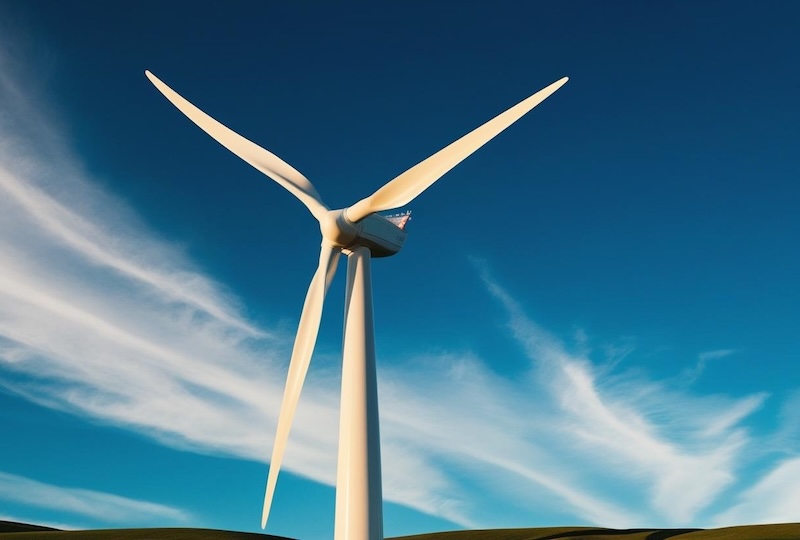 lone turbine