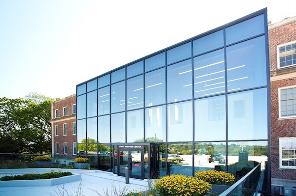 glass wall