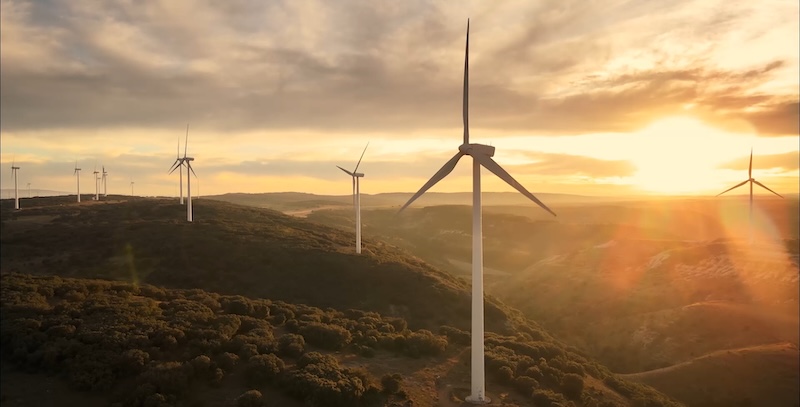 sunrise wind turbines