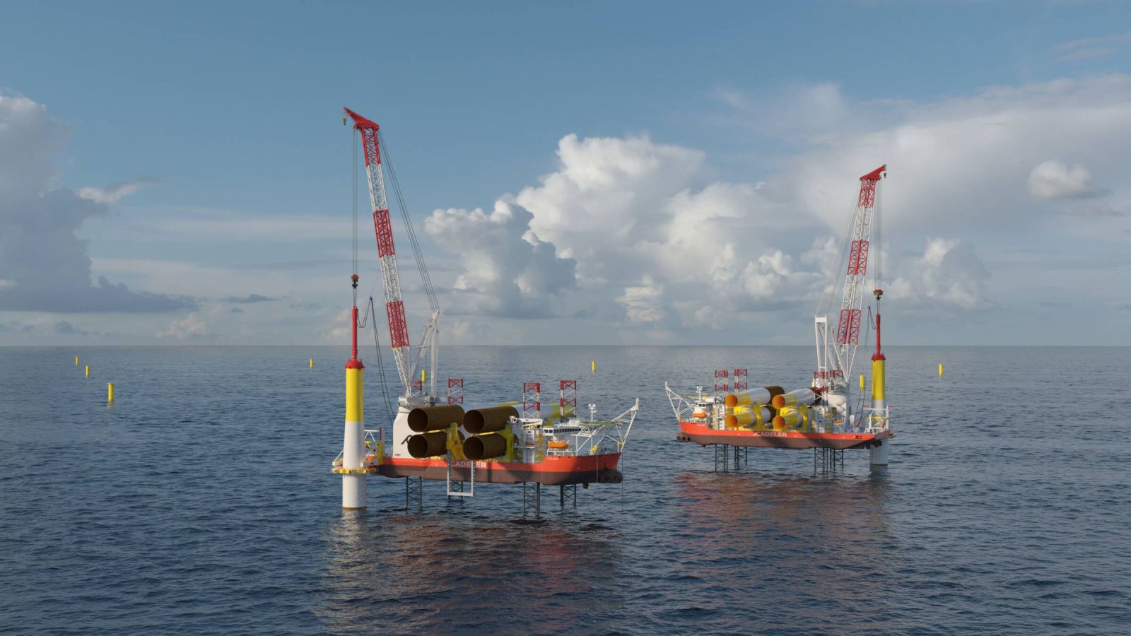 ocean cranes