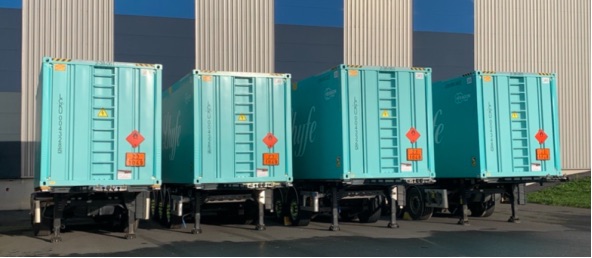 blue boxes