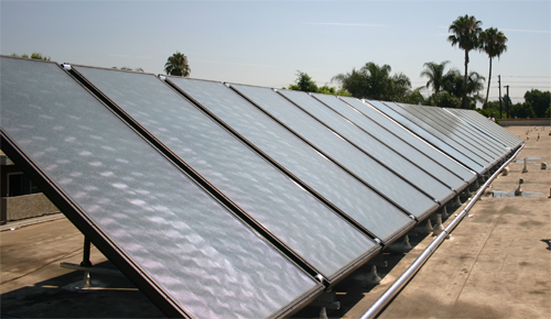 Coral Wood Court Apartments, a California low-income housing community, recently had 42 flat-plate solar thermal collectors installed on the rooftop, which are expected to save more than $175,000 in energy over the next 30 years