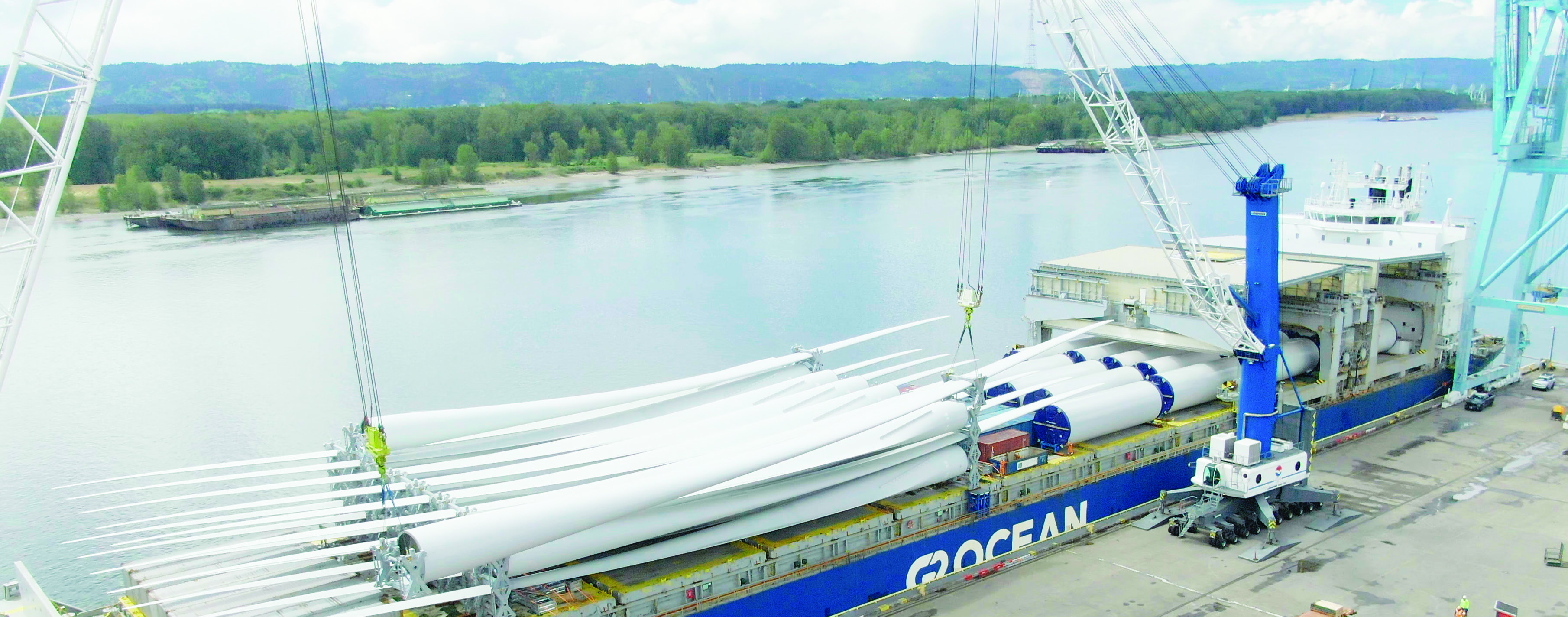 Where Colossal, Low-Speed Blades Meet Efficient, High-Velocity Cargo Handling