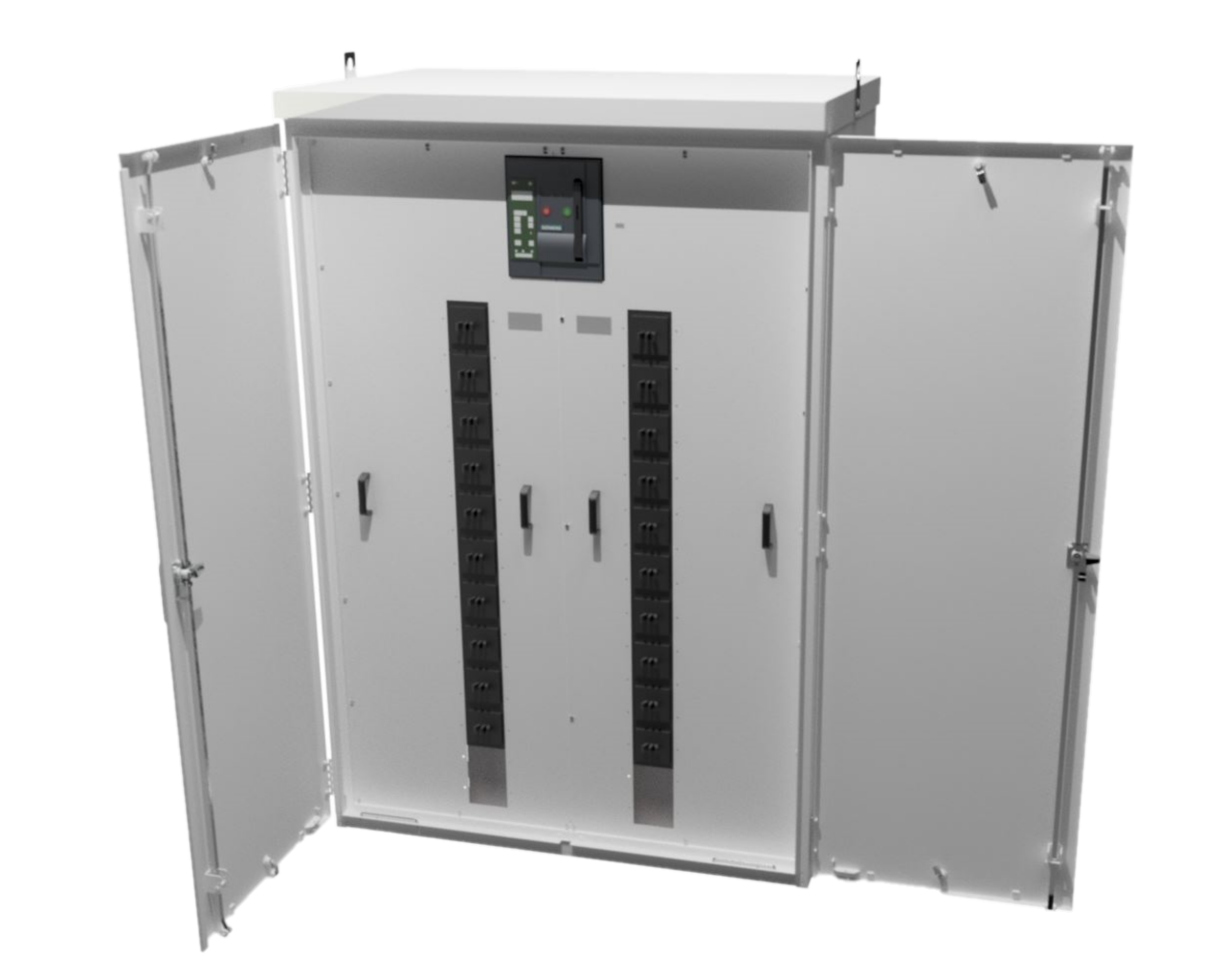 North American Clean Energy Switchboard with a main breaker