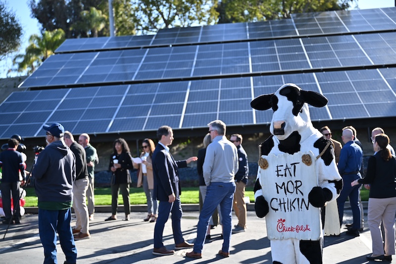 SolMicroGrid Completes its Latest Microgrid Project with Chick-fil-A in California