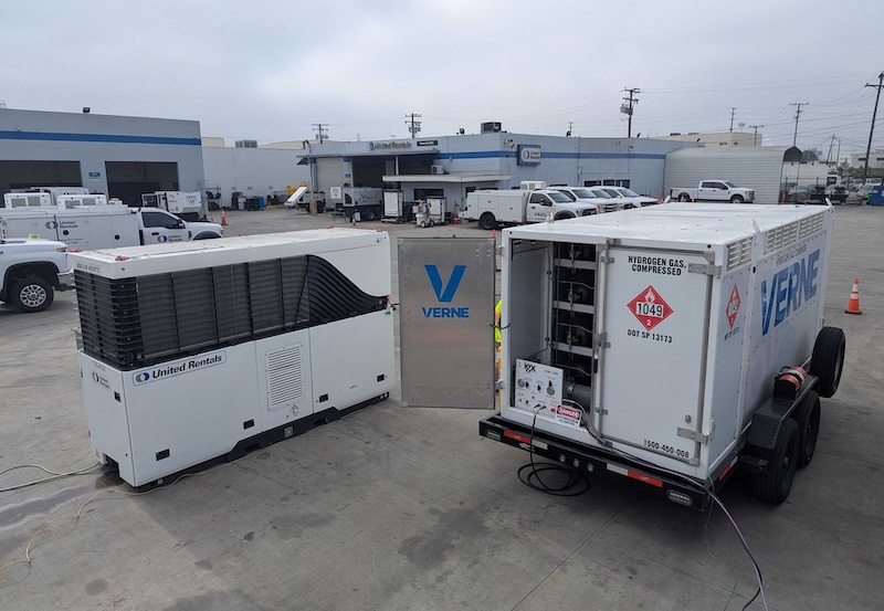 Verne Begins Offering Zero-Emission On-Site Power Generation to Customers