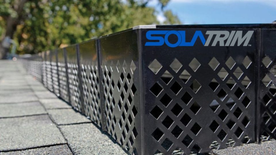 Pest abatement barrier for residential solar systems 