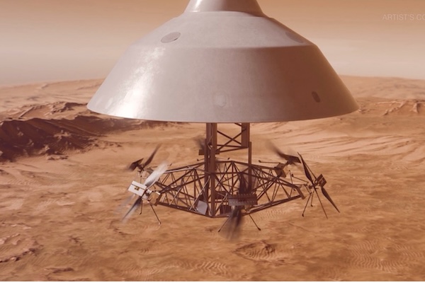 AV Reveals Skyfall: Future Concept Next-Gen Mars Helicopters for Exploration and Human Landing Preparation