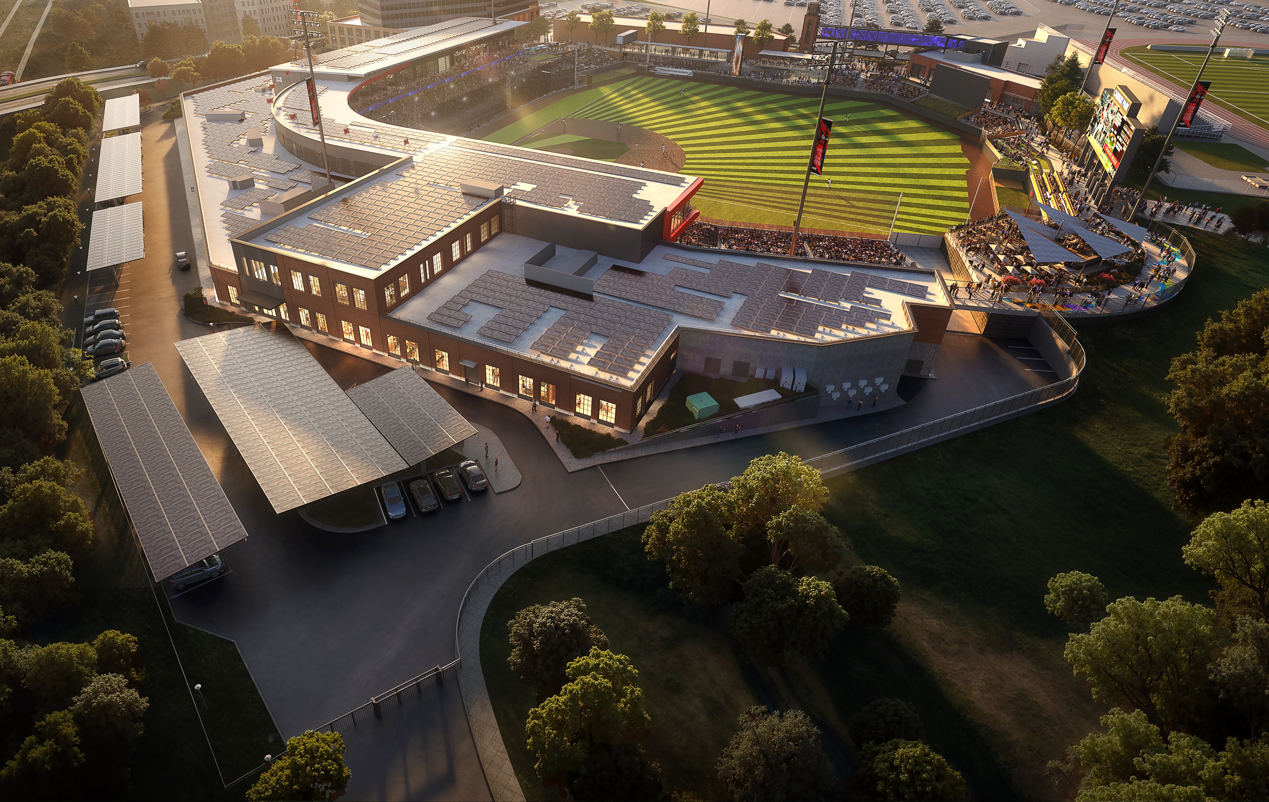 Dominion Energy Virginia Announces New Solar Array at Richmond Flying Squirrels’ Future CarMax Park Stadium