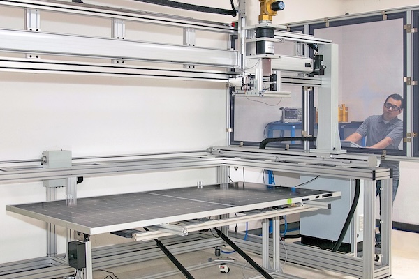 VDE Americas and RETC Introduce Solar Panel Hail Resiliency Curve Test