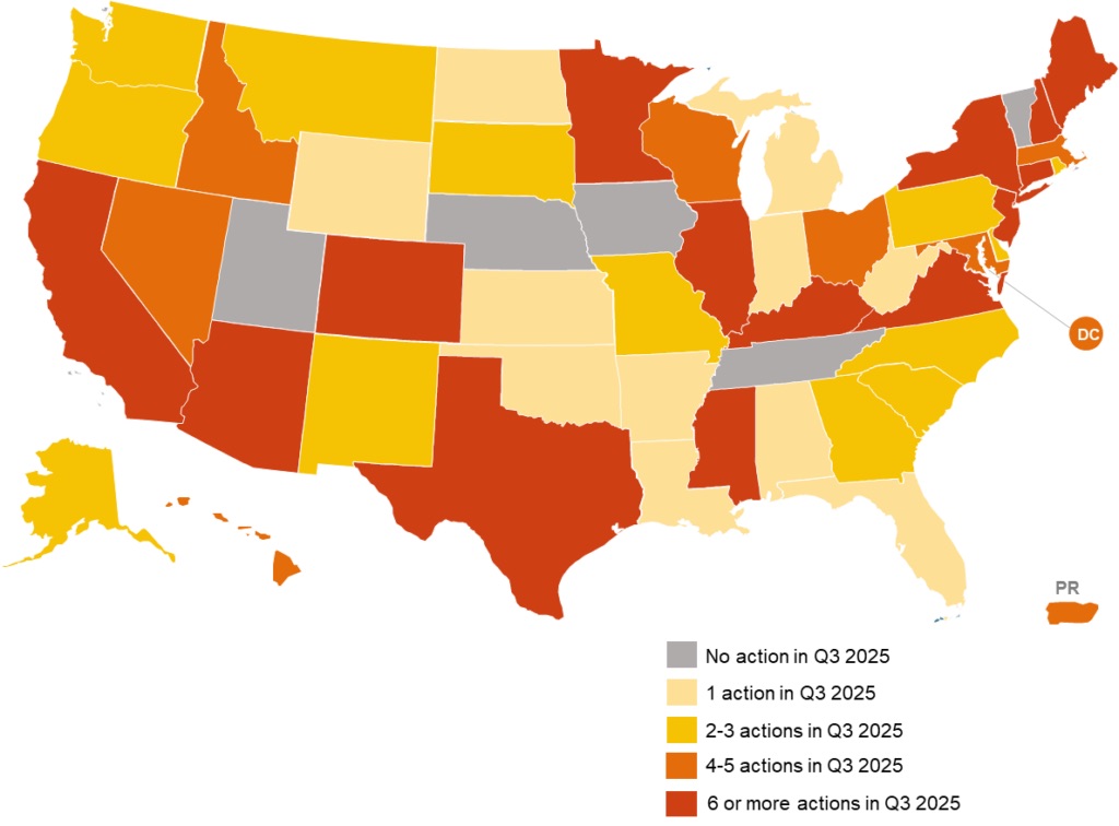 The 50 States of Solar: States Continue Net Billing Transitions and Adjust to Federal Incentive Changes During Q3 2025