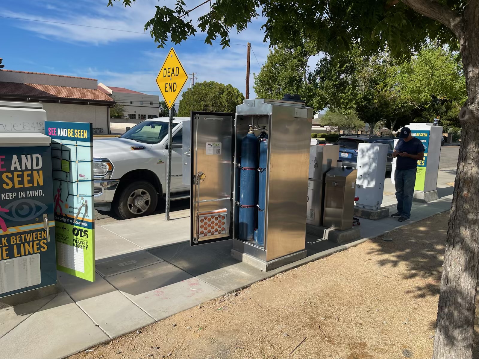 City of Lancaster and First Public Hydrogen Launch Hydrogen-Powered Backup Traffic Signals