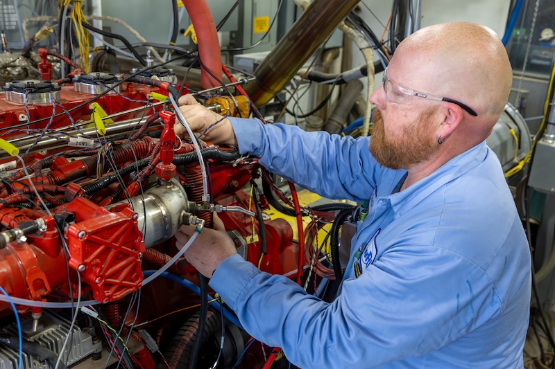SwRI Turbocharges its Hydrogen-Fueled Internal Combustion Engine