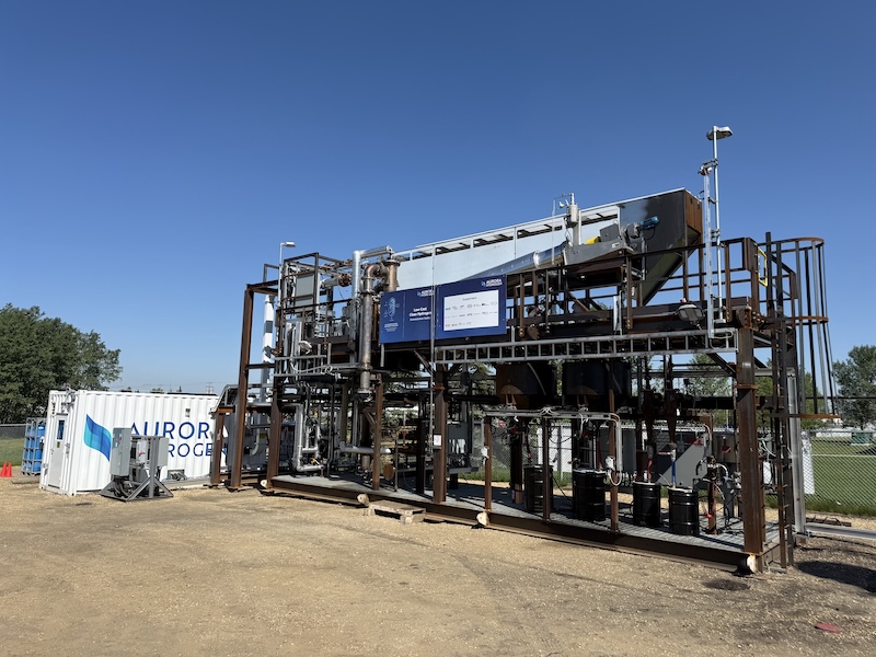 Aurora Hydrogen Wins Coveted Alberta Astech Award