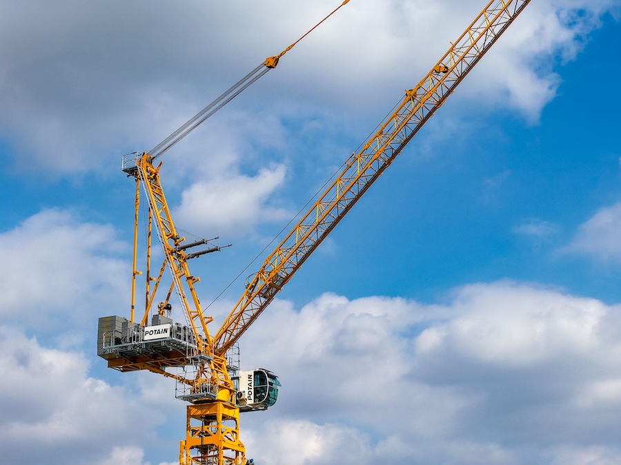 Potain Launches MCR 505 J25 Luffing Jib Tower Crane
