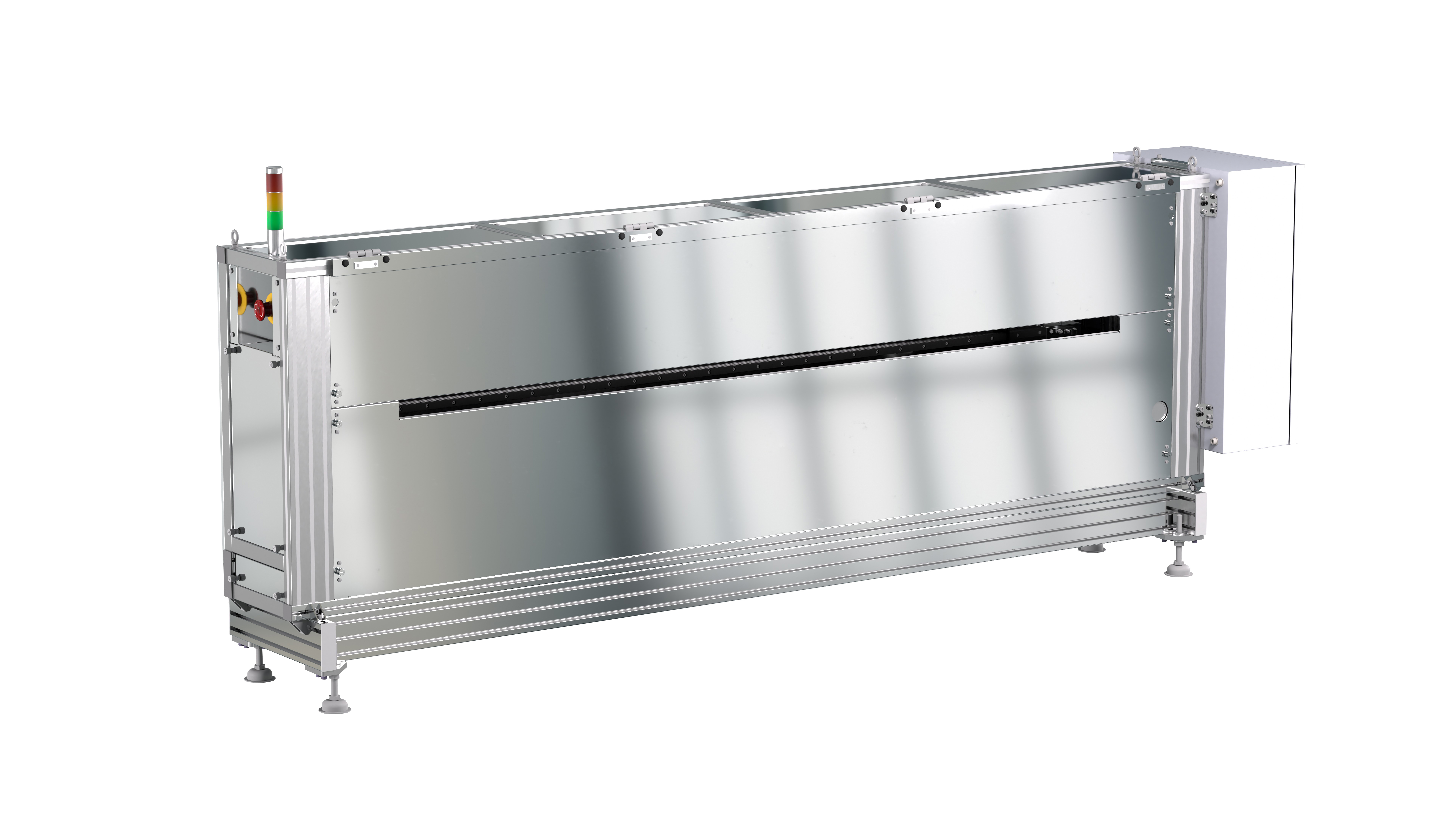 Lightweight, energy efficient battery web gauge