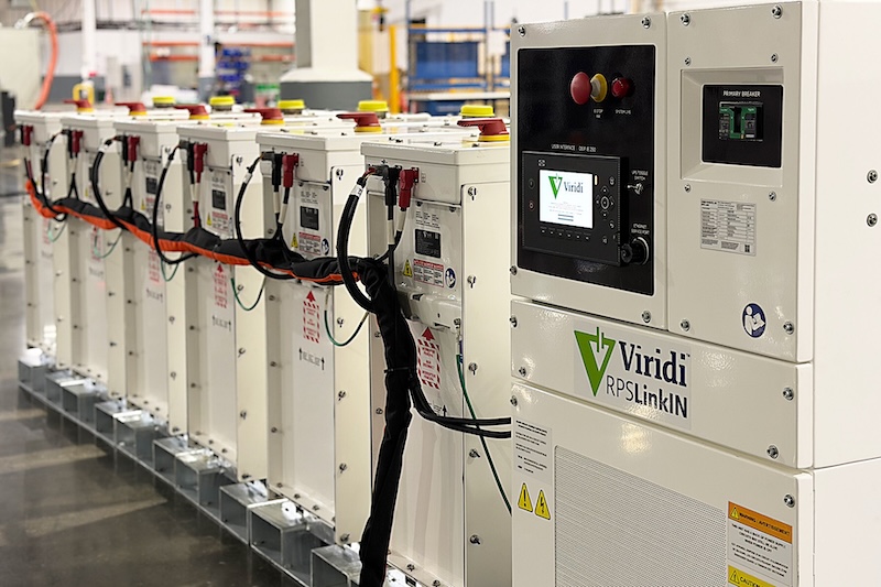 Viridi's RPSLinkIN Battery Energy Storage System Receives UL 9540 Listing from TÜV Rheinland