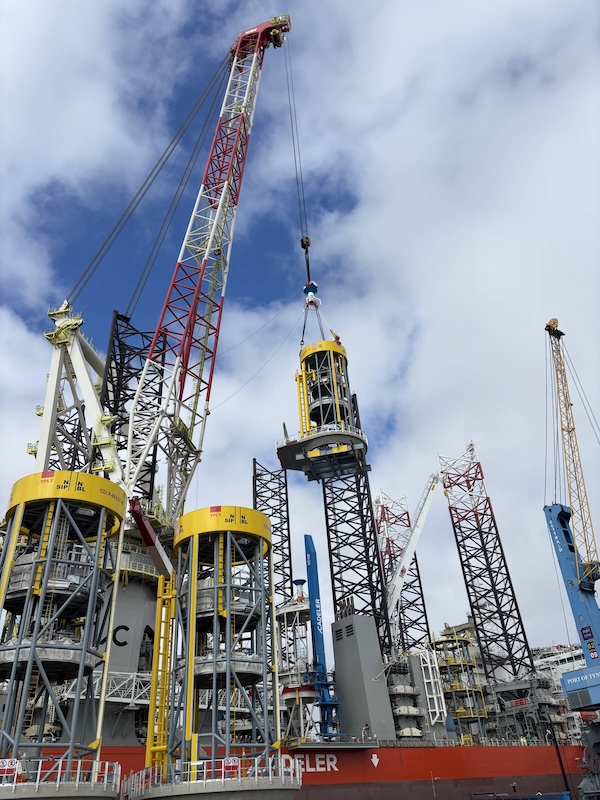 Cadeler Installs First Complete Monopile Foundation at Ørsted’s Hornsea 3 Offshore Wind Farm