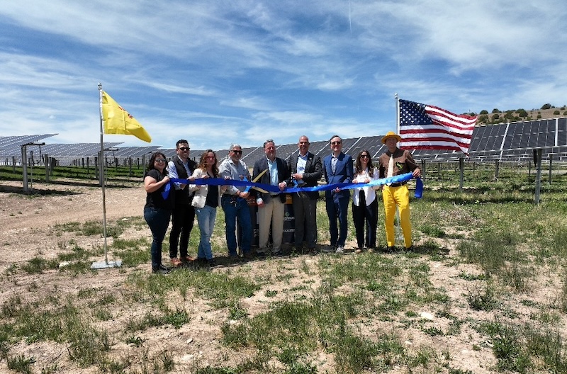 Pluma Construction, ForeFront Power and Standard Solar Mark Major Milestone for New Mexico Community Solar at Pino Ribbon Cutting