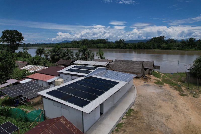 Rail-Less Solar Mounting Enables Installation in a Remote Off-Grid Peruvian Community