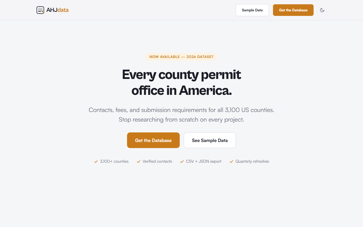 Permit office database for solar and construction professionals