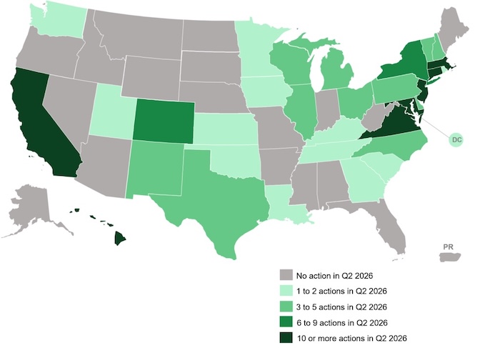 The 50 States of Electric Vehicles: States and Utilities Pull Back on EV Programs in Q2 2026