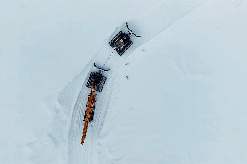 Potain Self-Erecting Crane Reaches New Heights on Norway Mountaintop Project