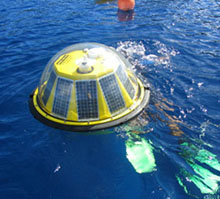 Wave buoy a work