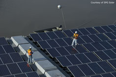 Floating solar system